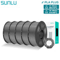 SUNLU 5KG Pla Plus 3D Filament PLA+ 1.75mm Neatly Wound Good Toughness Colorful Printer Filaments for FDM 3D Printing Materials