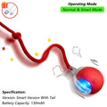 Smart Rolling Cat Ball™ – Rechargeable Interactive Pet Toy