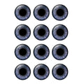 24pcs/bag 14mm Eyes Chips Suitable for Blythe Doll Super Thin Pupil Glass Cabochons DIY Accessories Bulk Items H213
