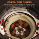 48-Setting Conical Burr Coffee Grinder — Espresso to French Press