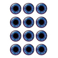 24pcs/bag 14mm Eyes Chips Suitable for Blythe Doll Super Thin Pupil Glass Cabochons DIY Accessories Bulk Items H213