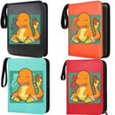 Pokémon Trading Card Binder — Charizard & Pikachu Zipper Collection Album