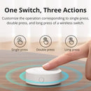 SONOFF SNZB-01P Zigbee Wireless Switch Button Smart Scene Switch Smart Home Voice Control For EWeLink APP Alexa Home Assistant