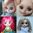 24pcs/bag 14mm Eyes Chips Suitable for Blythe Doll Super Thin Pupil Glass Cabochons DIY Accessories Bulk Items H213