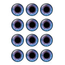 24pcs/bag 14mm Eyes Chips Suitable for Blythe Doll Super Thin Pupil Glass Cabochons DIY Accessories Bulk Items H213