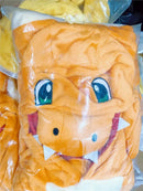 Charmander Kigurumi Onesie – Cozy Flannel Cosplay Pajamas