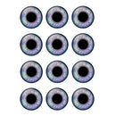 24pcs/bag 14mm Eyes Chips Suitable for Blythe Doll Super Thin Pupil Glass Cabochons DIY Accessories Bulk Items H213