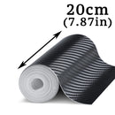 1-10m Nano Carbon Fiber Car 3D Tape Sticker Wrap Door Mirror Paste Protector Strip DIY Protection Film Waterproof Adhesive Vinyl