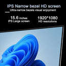 New 15.6" Laptop Intel Core I9-10980HK 32GB DDR4 2TB M.2 SSD Win11 Pro Fingerprint Unlock WiFi6 BT5.2 4K HD Gaming Ultrabook