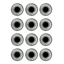 24pcs/bag 14mm Eyes Chips Suitable for Blythe Doll Super Thin Pupil Glass Cabochons DIY Accessories Bulk Items H213