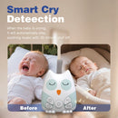 Portable Baby White Noise Machine – 30 Soothing Sounds & Night Light