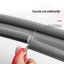 Hot Sell Flexible Door Bottom Sealing Strip Stopper Door Weatherstrip Guard Wind Dust Blocker Sealer Stopper Door Seal