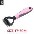 New Professional Pet Cat Hair Removal Comb Brush Dog Grooming Shedding Tools Puppy Hair Shedding Trimmer Pet Fur Trimming Combs