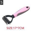 New Professional Pet Cat Hair Removal Comb Brush Dog Grooming Shedding Tools Puppy Hair Shedding Trimmer Pet Fur Trimming Combs