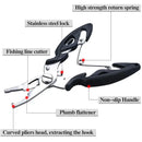 Cutter Plier Scissor Fish Gripper Plier Set Nipper Pincer Snip Fishing Lure Lipgrip Accessory Tool Clip Clamp Grabber Trigger