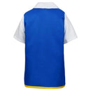 Anime Trainer Cosplay Costume – Blue Jacket, Cap & Gloves Set