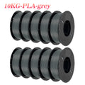 KINGROON 10KG PLA Filament PETG 3D Filament 1.75mm For 3D Printer Filament Bundle Mixed Colors FDM Printing Material Fast Ship