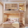 Privacy Bunk Bed with Separate Sleeping Areas — Space-Saving High & Low Design