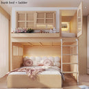 Privacy Bunk Bed with Separate Sleeping Areas — Space-Saving High & Low Design