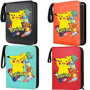 Pokémon Trading Card Binder — Charizard & Pikachu Zipper Collection Album