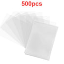 100-600pcs Card Sleeves Hard Soft Card Holder Covered With Protective Filmclear Trading Protectors For Pokmone Football Gamecard