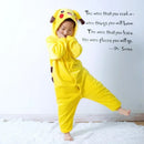 Pikachu Cozy Flannel Onesie – Kids & Family Pajamas