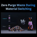 FLASHFORGE High Speed Creator 5 3d Printer Multi-Extruders Multi-color Zero Purge Waste Fully Automatic Calibration Leveling