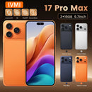 IVMI 17Pro Max Smartphones Android 10.0 Dual SIM 6.7"Display 3GB RAM 16GB ROM WIFI Bluetooth Play Store 4G Small Mobile Phone