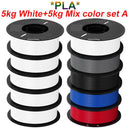 KINGROON 10KG PLA Filament PETG 3D Filament 1.75mm For 3D Printer Filament Bundle Mixed Colors FDM Printing Material Fast Ship