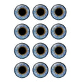 24pcs/bag 14mm Eyes Chips Suitable for Blythe Doll Super Thin Pupil Glass Cabochons DIY Accessories Bulk Items H213