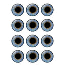 24pcs/bag 14mm Eyes Chips Suitable for Blythe Doll Super Thin Pupil Glass Cabochons DIY Accessories Bulk Items H213