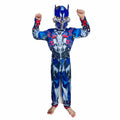 Optimus Prime Muscle Costume for Kids – Padded Transformer Jumpsuit