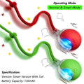 Smart Rolling Cat Ball™ – Rechargeable Interactive Pet Toy