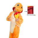 Charmander Kigurumi Onesie – Cozy Flannel Cosplay Pajamas