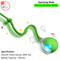 Smart Rolling Cat Ball™ – Rechargeable Interactive Pet Toy
