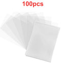100-600pcs Card Sleeves Hard Soft Card Holder Covered With Protective Filmclear Trading Protectors For Pokmone Football Gamecard