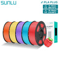 SUNLU 5KG Pla Plus 3D Filament PLA+ 1.75mm Neatly Wound Good Toughness Colorful Printer Filaments for FDM 3D Printing Materials