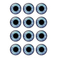 24pcs/bag 14mm Eyes Chips Suitable for Blythe Doll Super Thin Pupil Glass Cabochons DIY Accessories Bulk Items H213