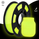 DIY Christmas Gift, 1.75mm PLA Luminous 3D Printer Filament, 200g(0.44L）Spool, Glow in the Dark, for Most FDM Printers