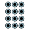 24pcs/bag 14mm Eyes Chips Suitable for Blythe Doll Super Thin Pupil Glass Cabochons DIY Accessories Bulk Items H213