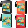 Pokémon Trading Card Binder — Charizard & Pikachu Zipper Collection Album
