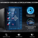 6-Bottle Wine Cooler – 16L Digital Temperature Control