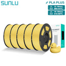 SUNLU 5KG Pla Plus 3D Filament PLA+ 1.75mm Neatly Wound Good Toughness Colorful Printer Filaments for FDM 3D Printing Materials
