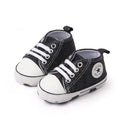 New Baby Shoes Boys Girls Classic Canvas Casual Sneakers Spring Newborn First Walker Toddler Soft Sole Non-Slip Walking Shoes