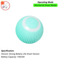 Smart Rolling Cat Ball™ – Rechargeable Interactive Pet Toy