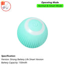 Smart Rolling Cat Ball™ – Rechargeable Interactive Pet Toy