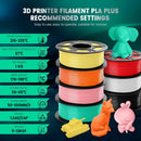 SUNLU 5KG Pla Plus 3D Filament PLA+ 1.75mm Neatly Wound Good Toughness Colorful Printer Filaments for FDM 3D Printing Materials
