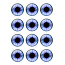 24pcs/bag 14mm Eyes Chips Suitable for Blythe Doll Super Thin Pupil Glass Cabochons DIY Accessories Bulk Items H213