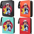 Pokémon Trading Card Binder — Charizard & Pikachu Zipper Collection Album